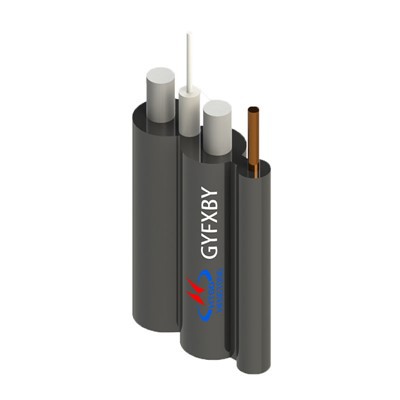 من السهل-تجريد-كابل الألياف الضوئية المسطح-من كابل الألياف الضوئية للاستخدام الخارجي